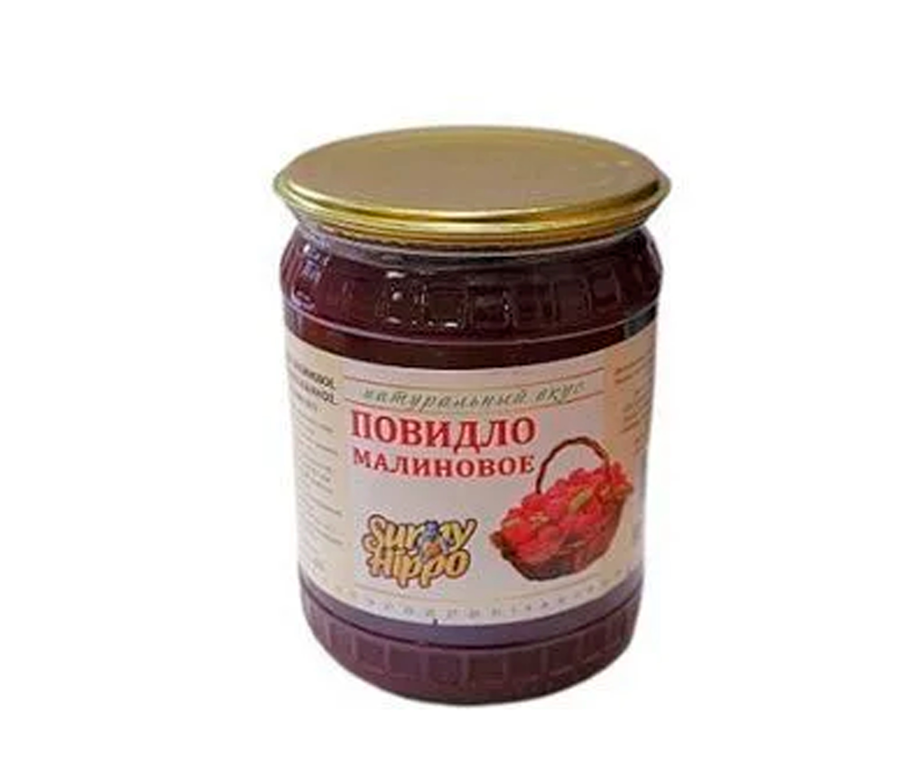 Повидло Sunny Hippo Малиновое, 600 г