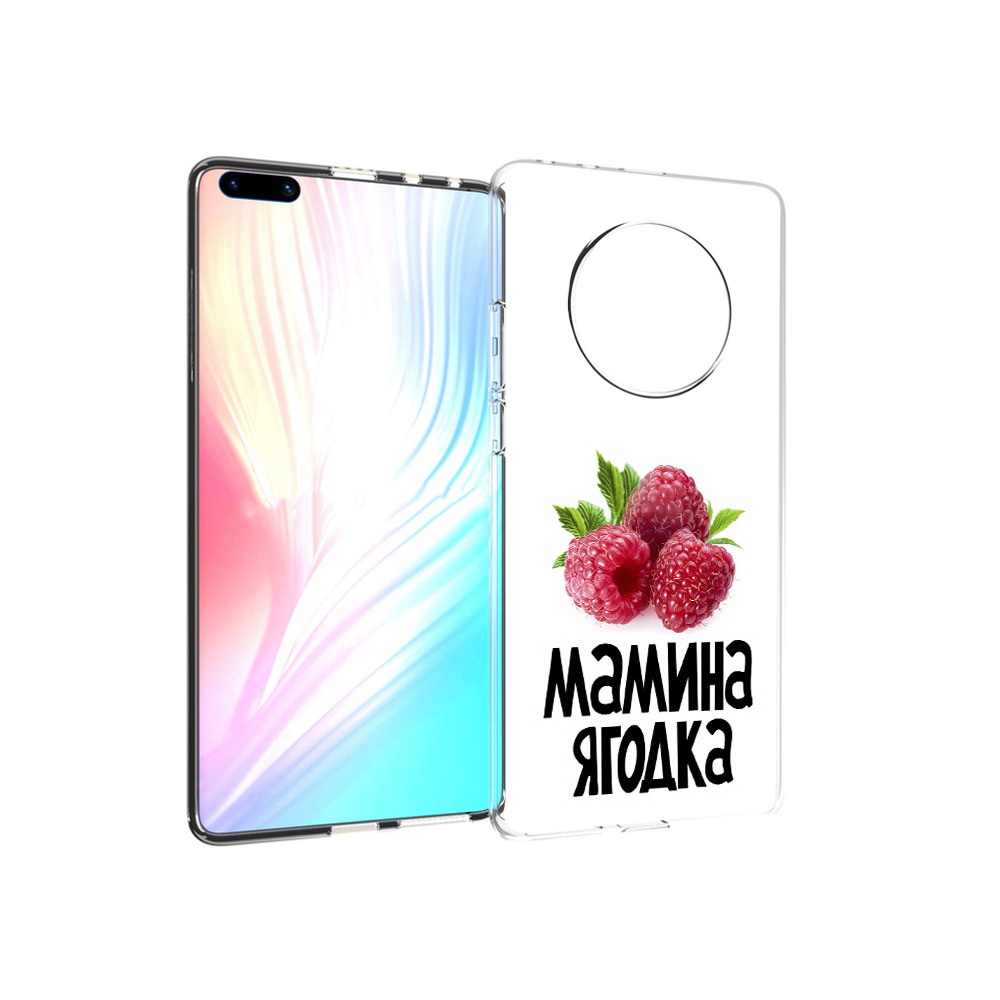 

Чехол MyPads Tocco для Huawei Mate 40 Pro мамина ягодка, Прозрачный, Tocco