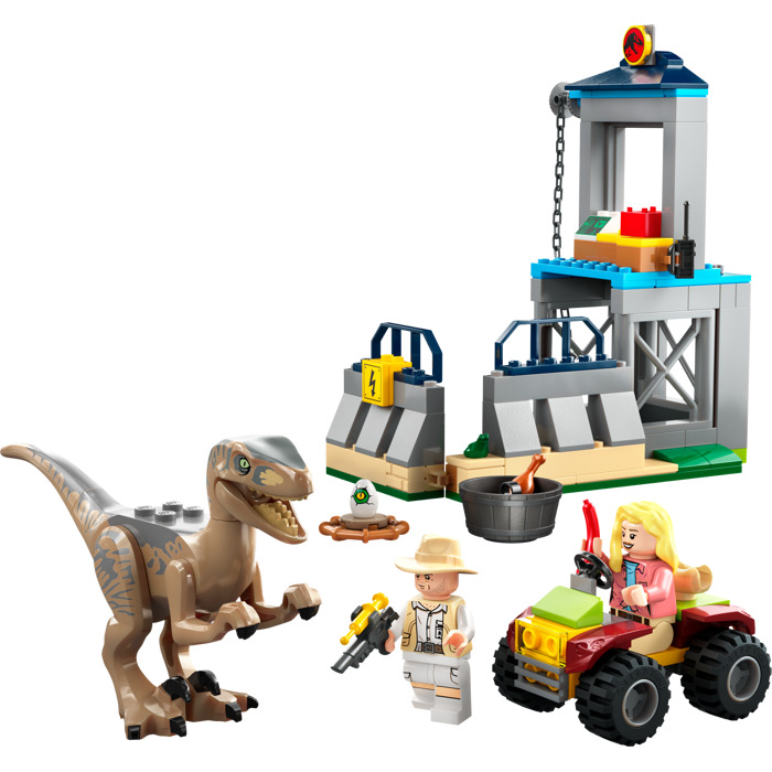 Конструктор Lego Jurassic World Escape of the velociraptor Побег велоцираптора, 76957 головоломка eureka карибский секретный побег caribbean secret escape box