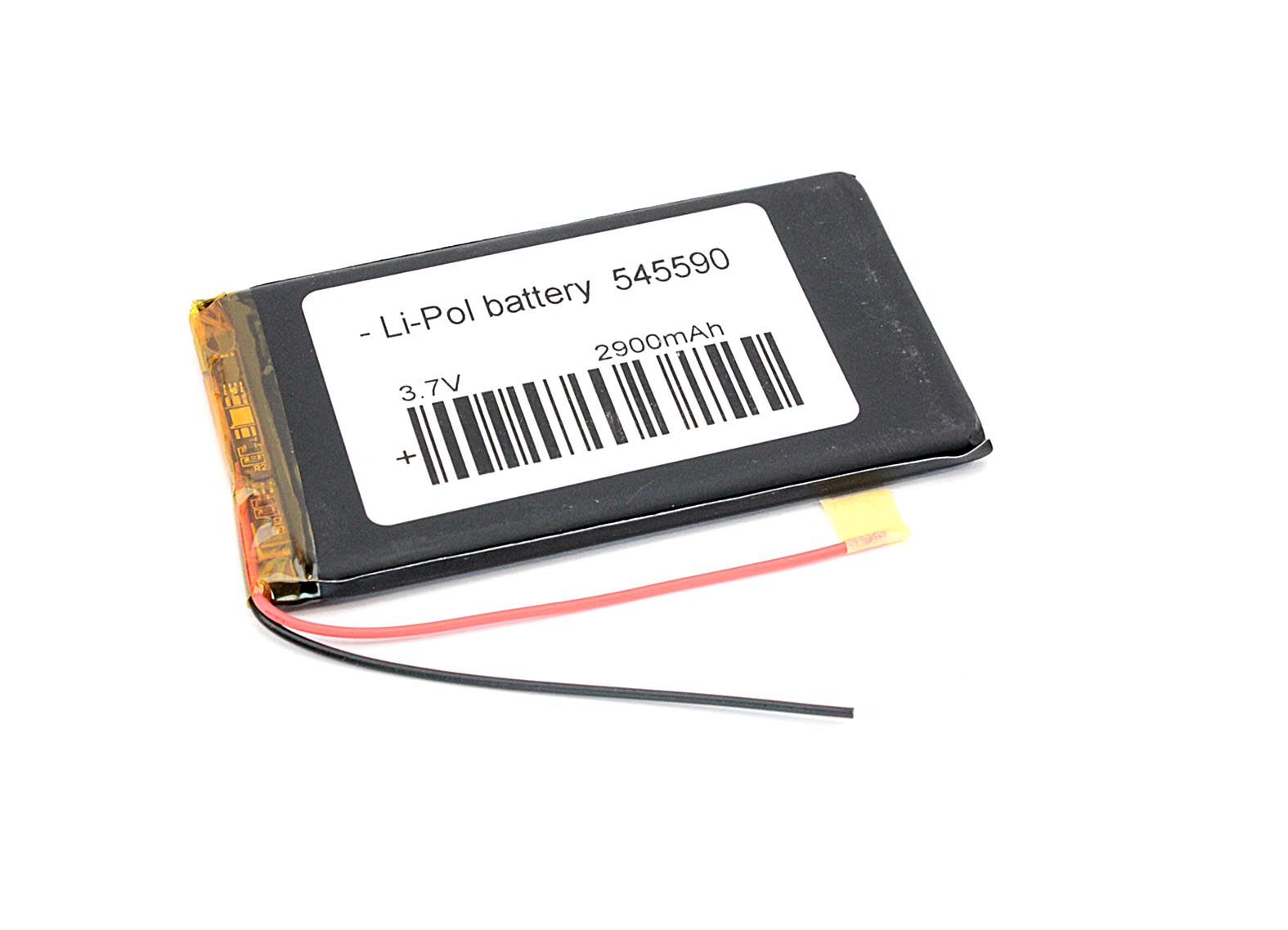 

Аккумуляторная батарея OEM Li-Pol 5.4*55*90мм 2pin 3.7V/2900mAh