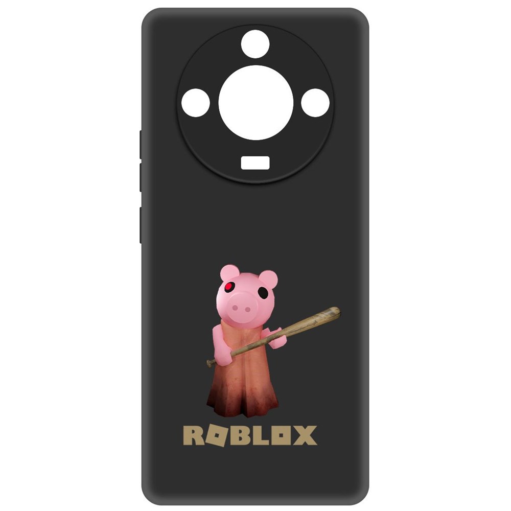 

Чехол-накладка Krutoff Soft Case Roblox-Пигги для Realme 11 Pro черный