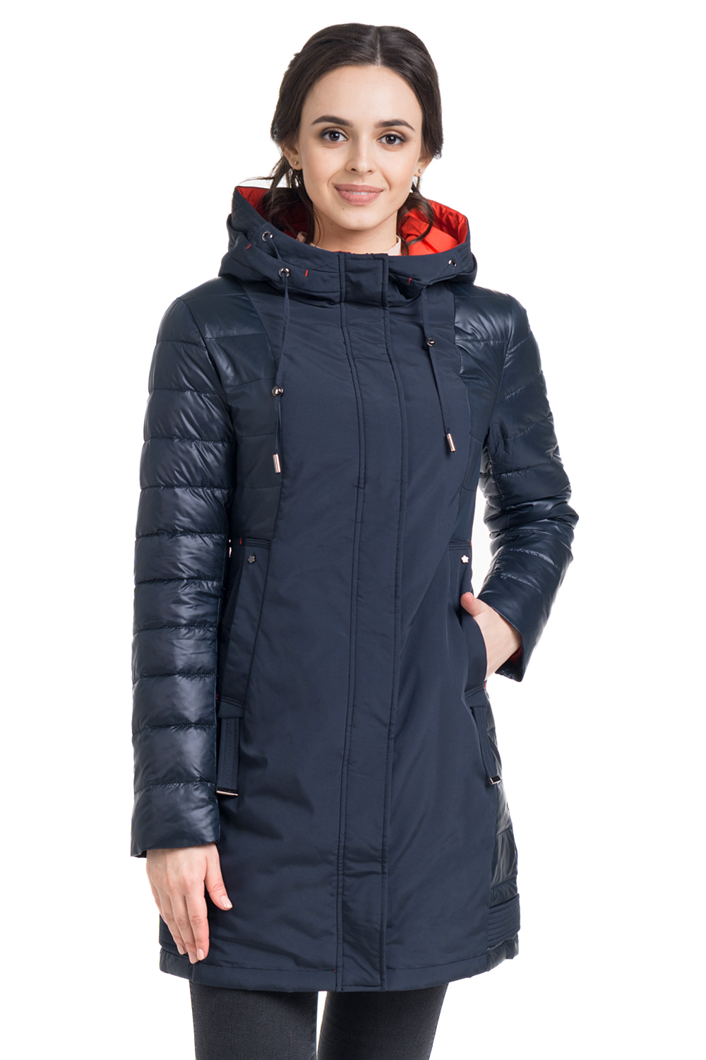 

Куртка женская OHARA OC-19519 синяя 44 RU, OC-19519