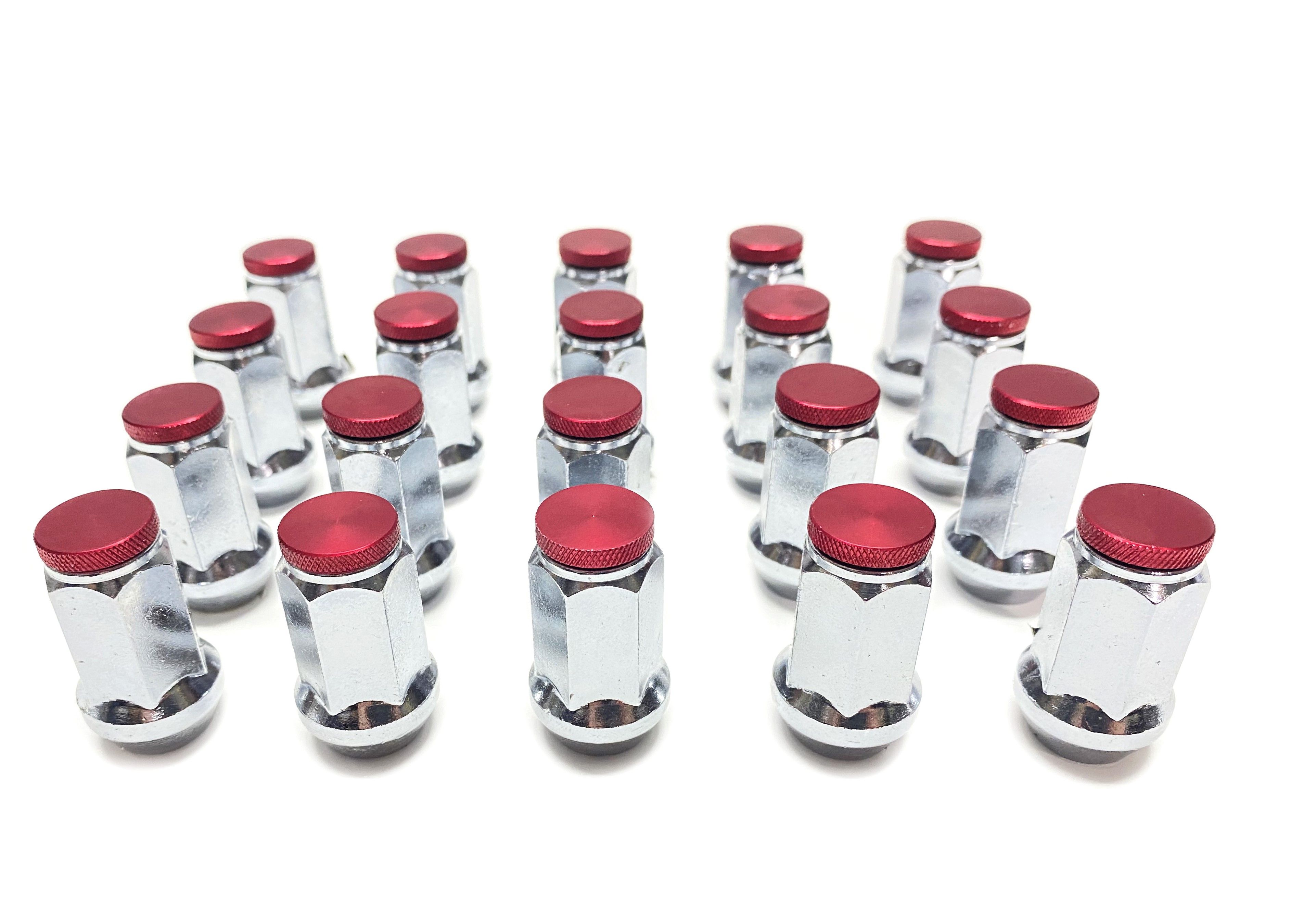 

Гайки колесные Blox Nut M12х1,25, стальные, красные, комплект