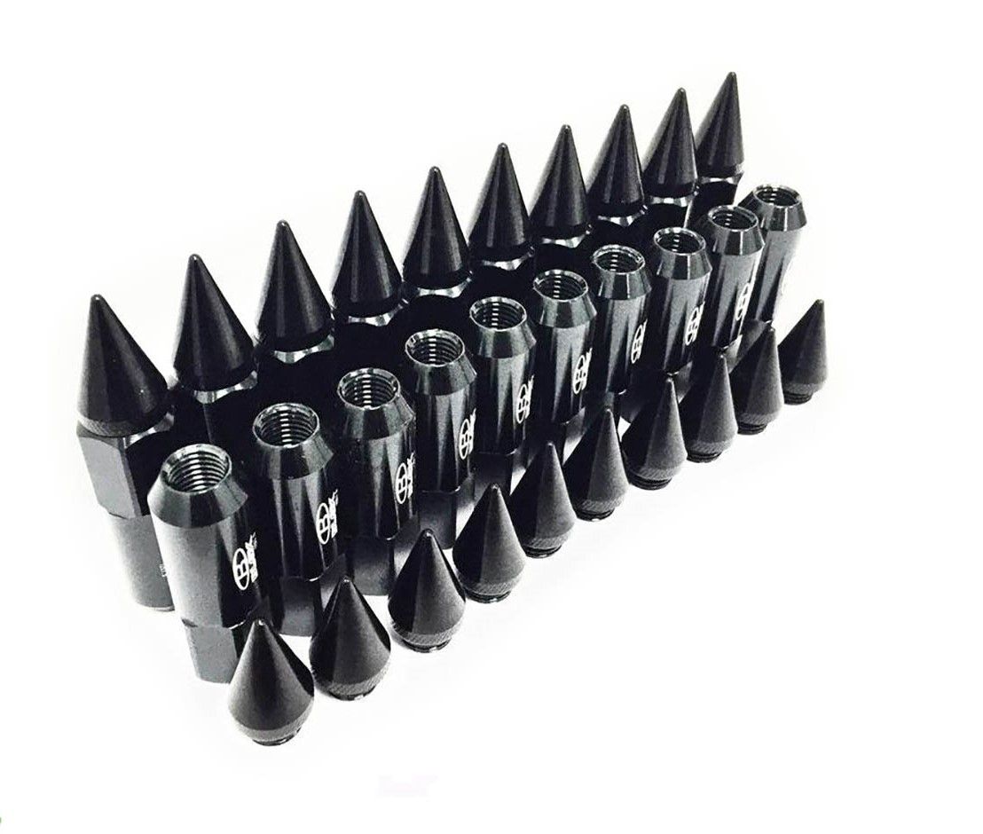 

Гайки колесные Blox M12х1,25, алюминиевые, черные, комплект