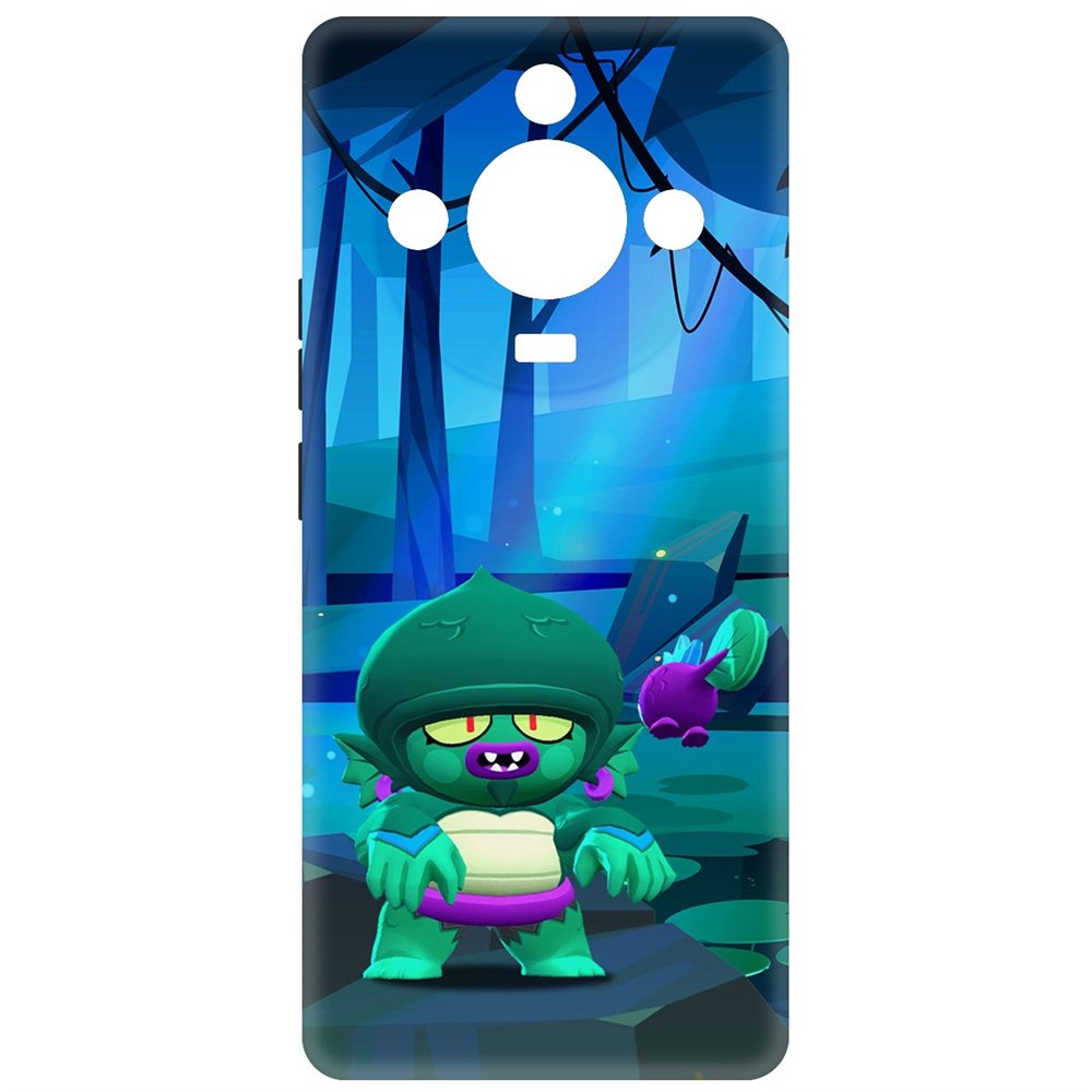 

Чехол-накладка Krutoff Soft Case Brawl Stars - Болотный Джин для Realme 11 Pro черный