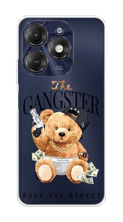 

Чехол на Itel A70 "The Gangster", Бежевый;серый;черный, 3201750-1