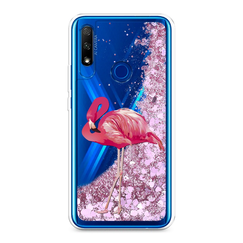 

Чехол Awog "Застенчивый фламинго" на Honor 9X, 69994-1