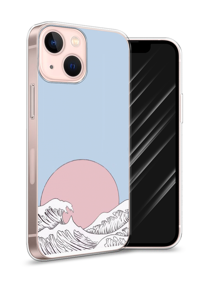 

Чехол Awog на Apple iPhone 13 mini / Айфон 13 mini "Японское солнце", 14150-10