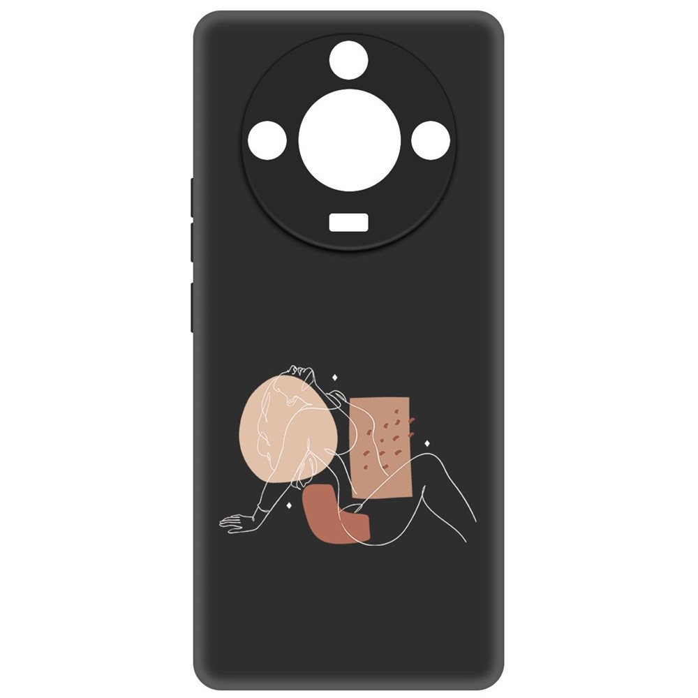 

Чехол-накладка Krutoff Soft Case Чувственность для Realme 11 Pro+ черный