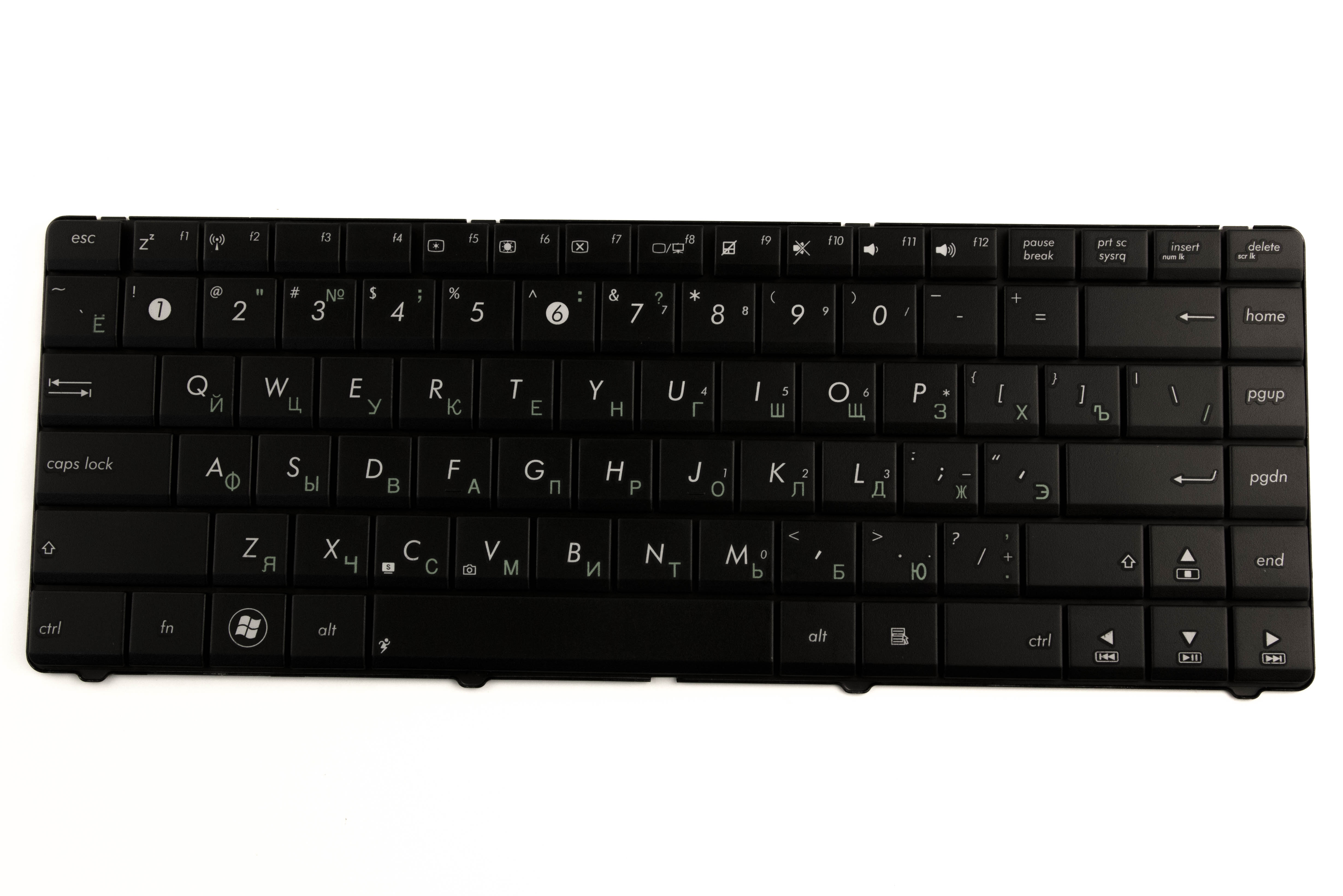 

Клавиатура для Asus N43 K42 X42 UL30 UL80 p/n: NSK-UC301, NSK-UC601, 9J.N1M82.301