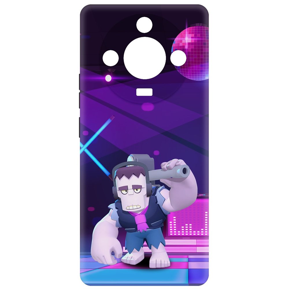 

Чехол-накладка Krutoff Soft Case Brawl Stars - Фрэнк для Realme 11 Pro+ черный