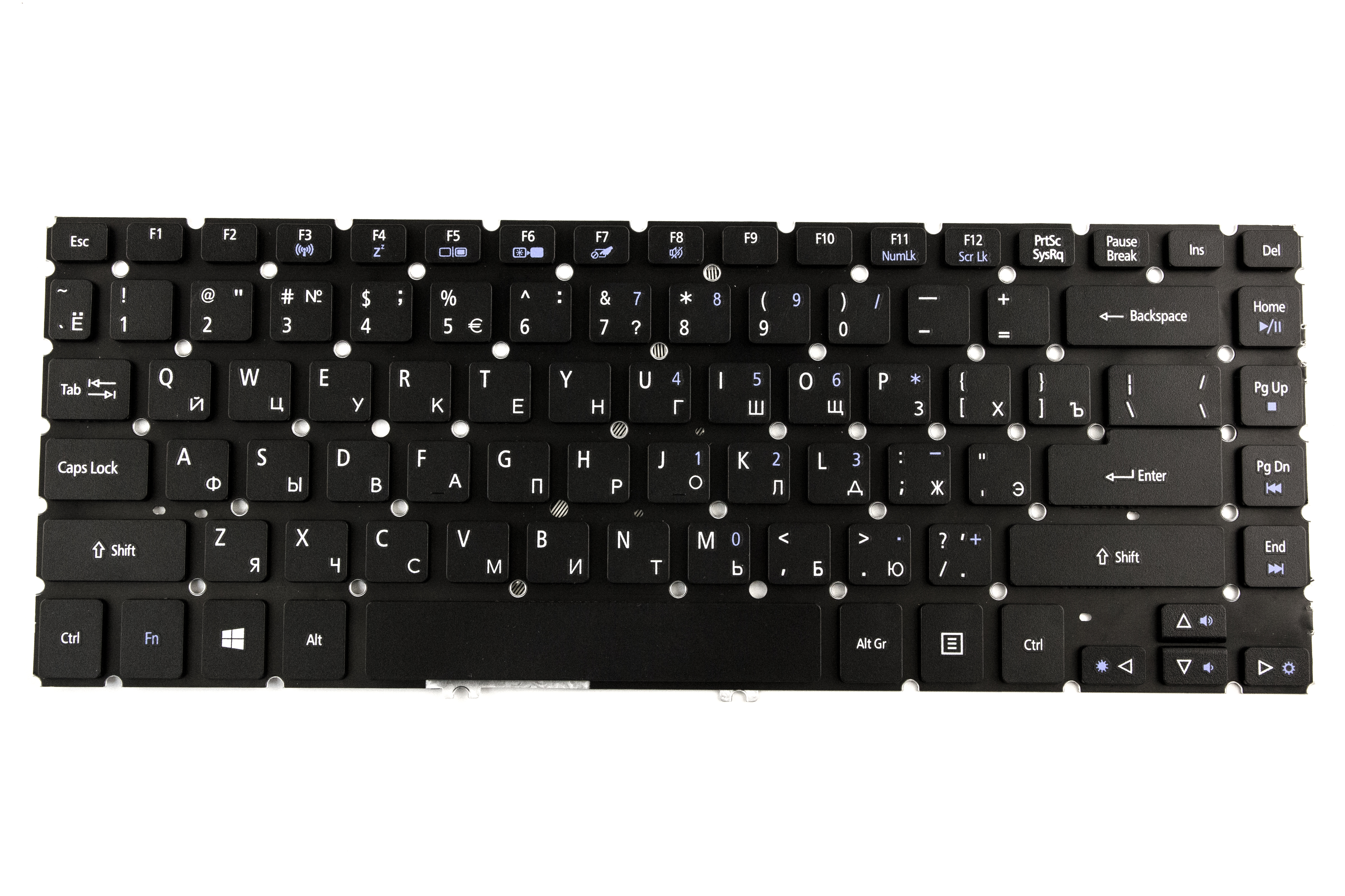 

Клавиатура для Acer V7-481 V5-473 горизонтальный Enter p/n: NSK-R8BBQ, AEZQK700010