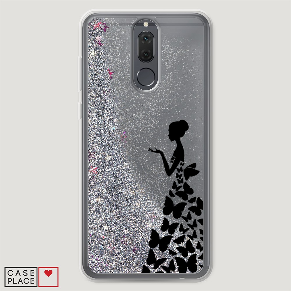

Чехол Awog "Дама в бабочках" на Huawei Nova 2i, 64191-1