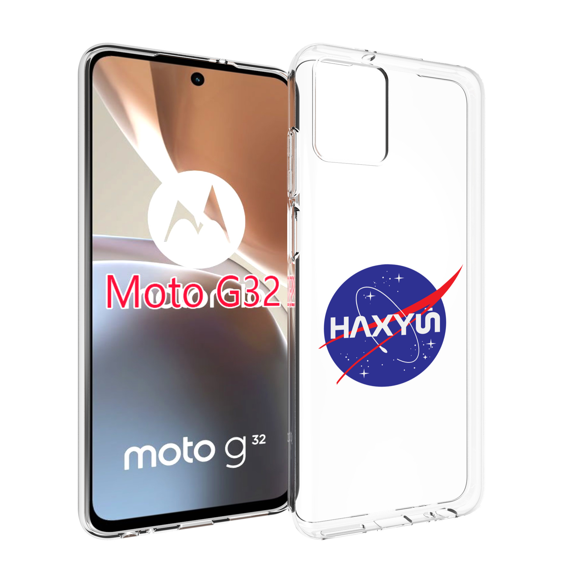 

Чехол MyPads российское-нато для Motorola Moto G32, Прозрачный, Tocco