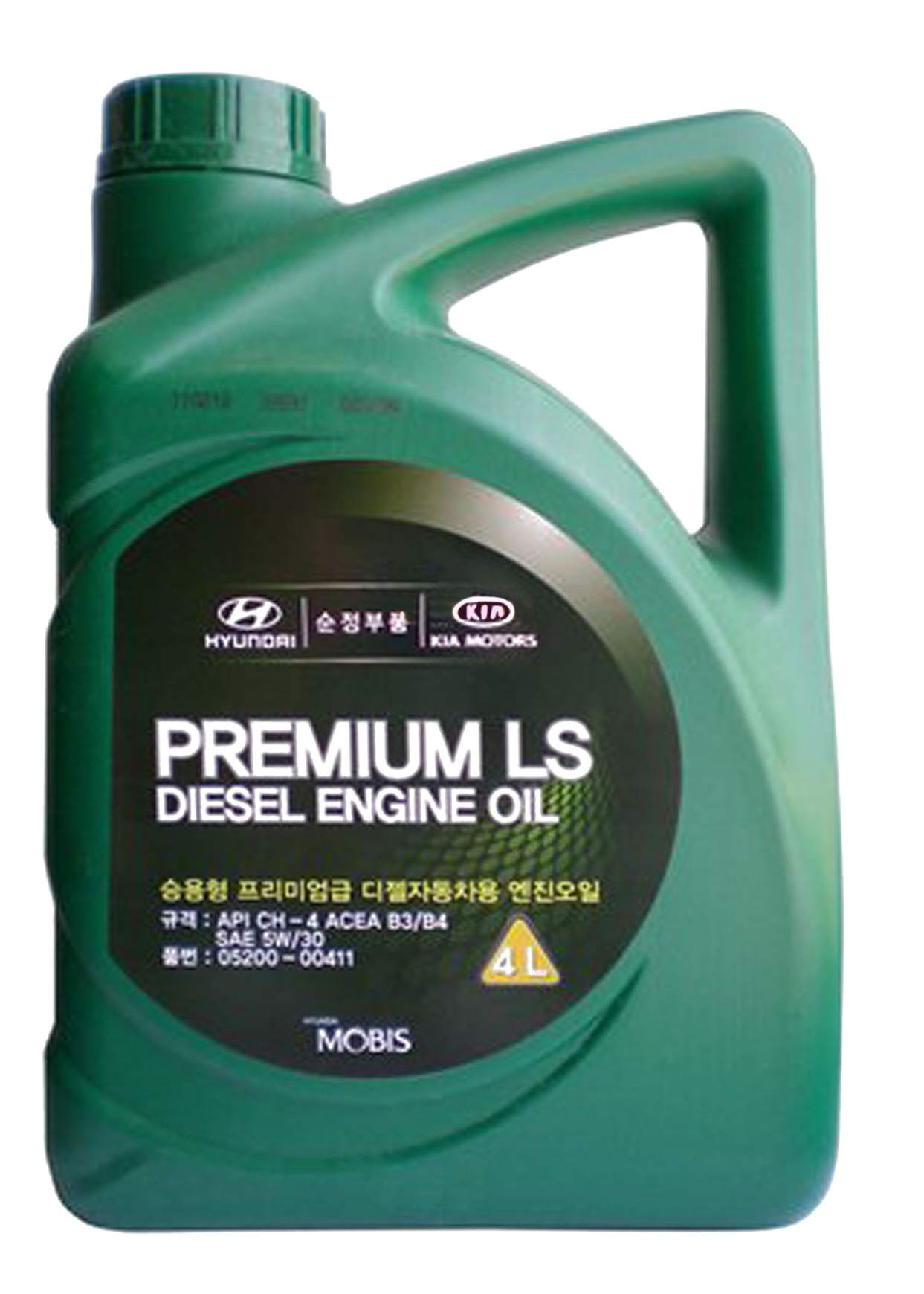 Моторное масло KIA полусинтетическое Premium Ls Diesel Api Ch-4 Acea B3/B4 4л