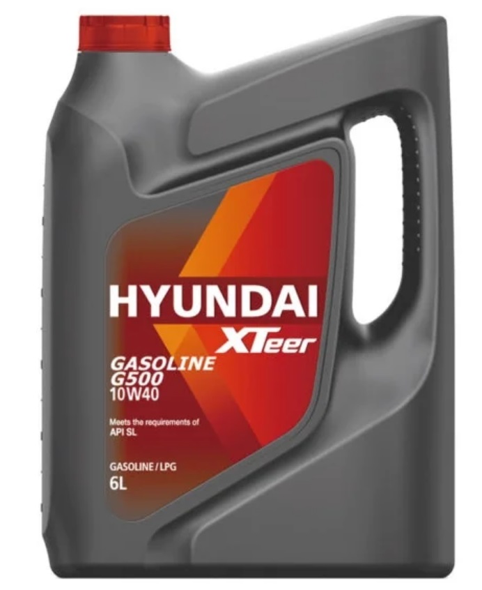 

Моторное масло HYUNDAI Xteer Gasoline G500 10w40 Sl Apisl 6л