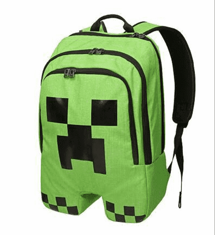 

Рюкзак из Minecraft (Майнкрафт), Зеленый