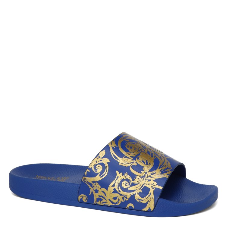 

Сланцы мужские Versace Jeans Couture 74YA3SQ4 синие 42 EU, Синий, 74YA3SQ4