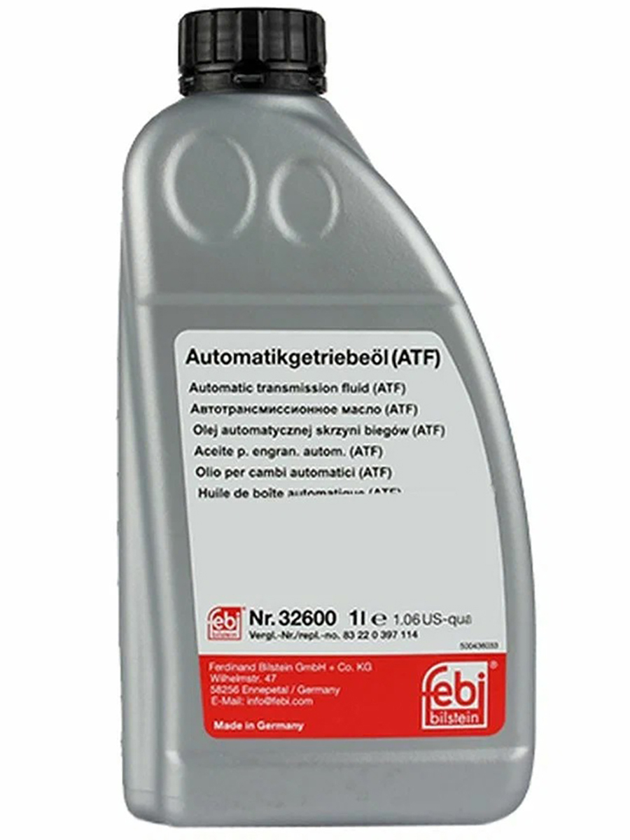 Масло Трансмиссионное Atf Dexron Vi 1л Hcv 32600 Nsin0019629879 Febi арт. 32600