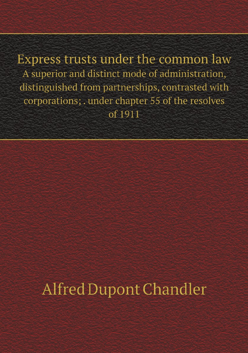 

Express trusts under the common law