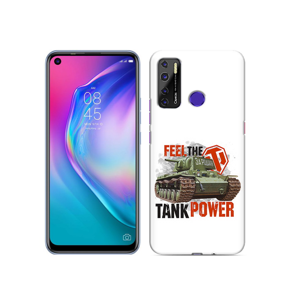 

Чехол MyPads Tocco для Tecno Camon 15 Танк, Прозрачный, Tocco