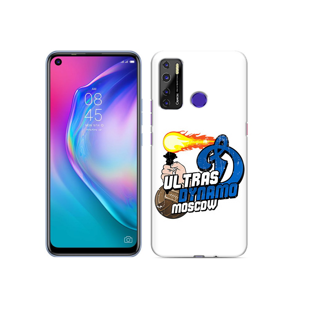 

Чехол MyPads Tocco для Tecno Camon 15 ФК Динамо, Прозрачный, Tocco