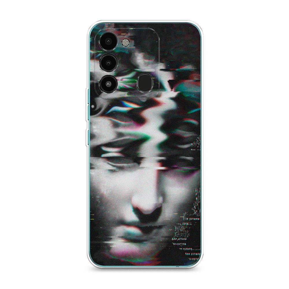 

Чехол Awog на Tecno Spark Go 2022/8С/9 "Glitch Art", Разноцветный, 301350-9