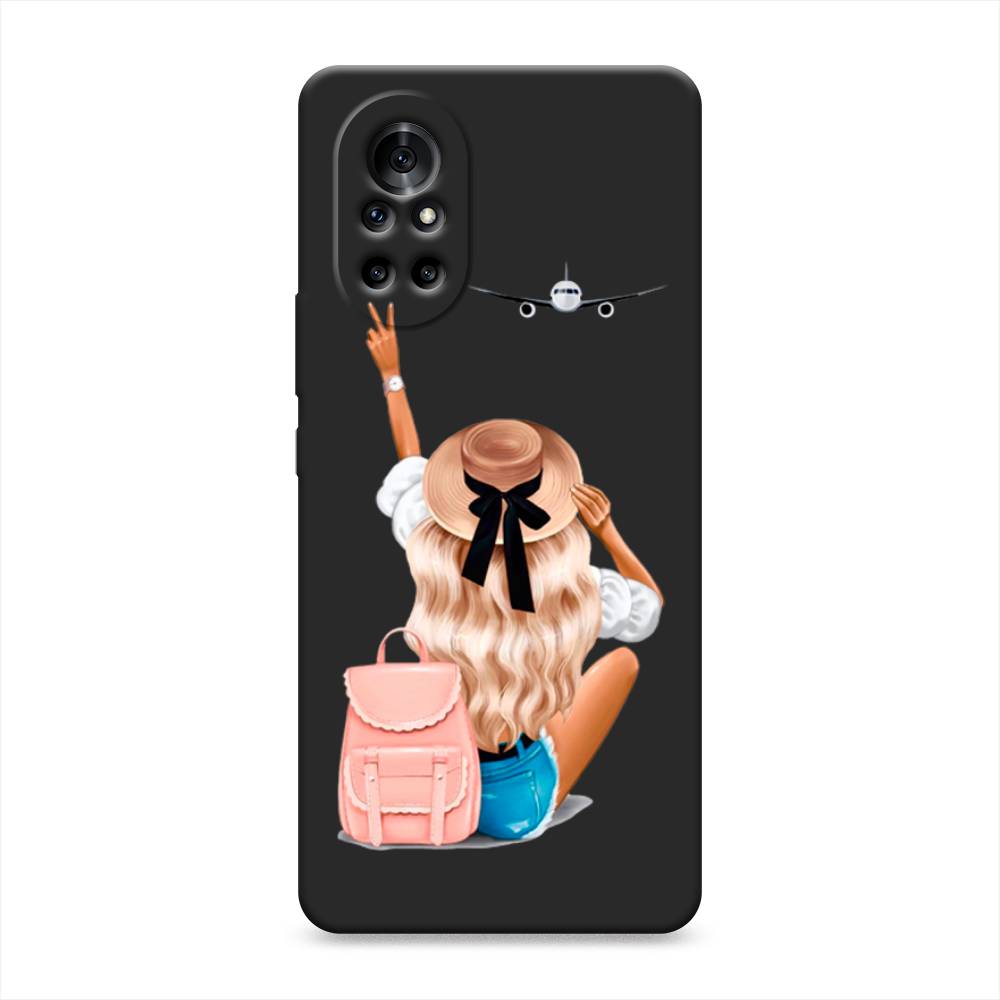 

Чехол Awog на Huawei Nova 8 "Автостопом самолетом", Разноцветный, 6105752-1