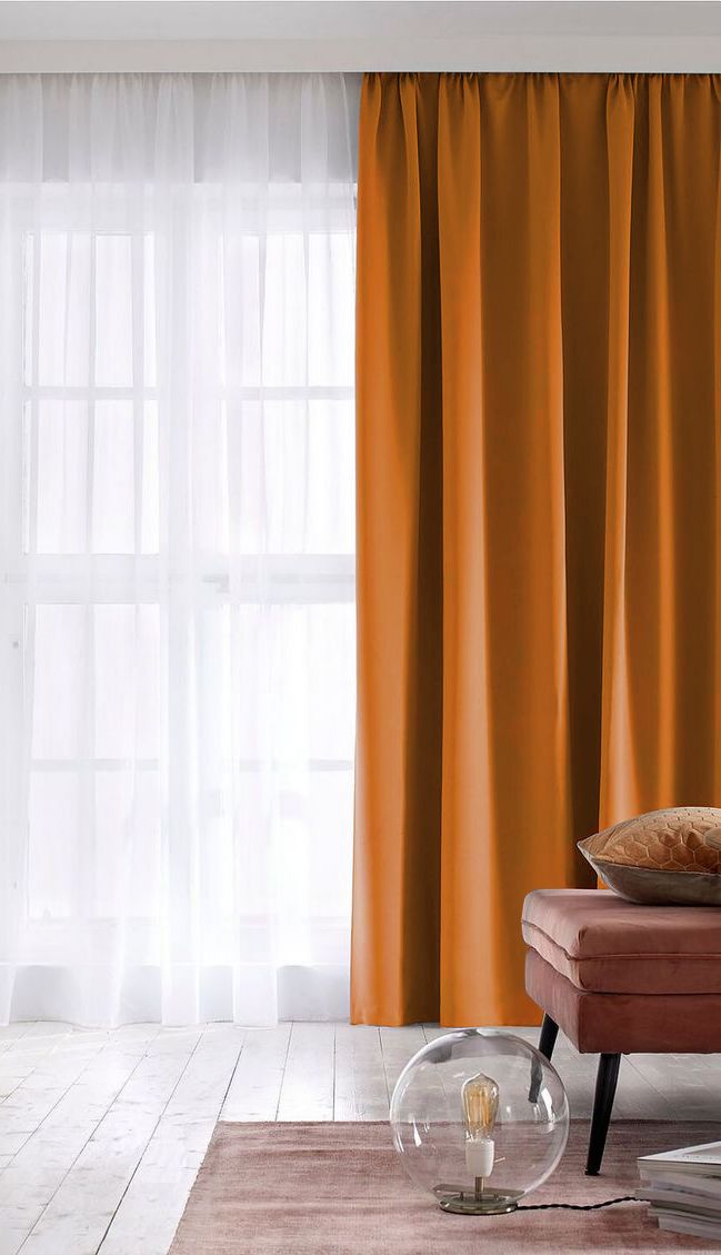 

Портьера Tex Valley Сатен ширина 200 см, высота 270 см, Медь, 1 шт, Сатен Tex Valley
