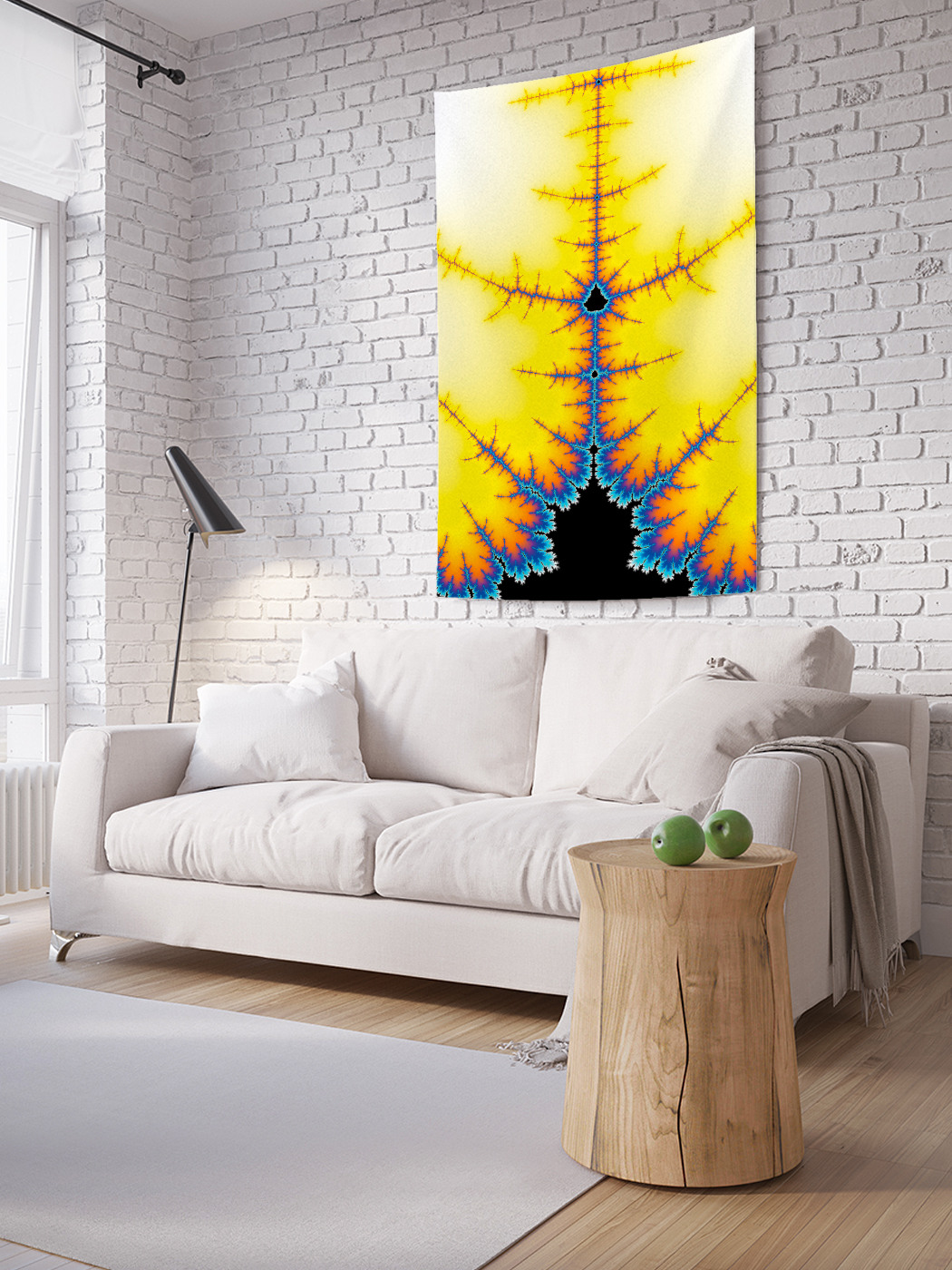 

Вертикальное фотопанно на стену JoyArty Желтый крест 100x150 см, Желтый крест