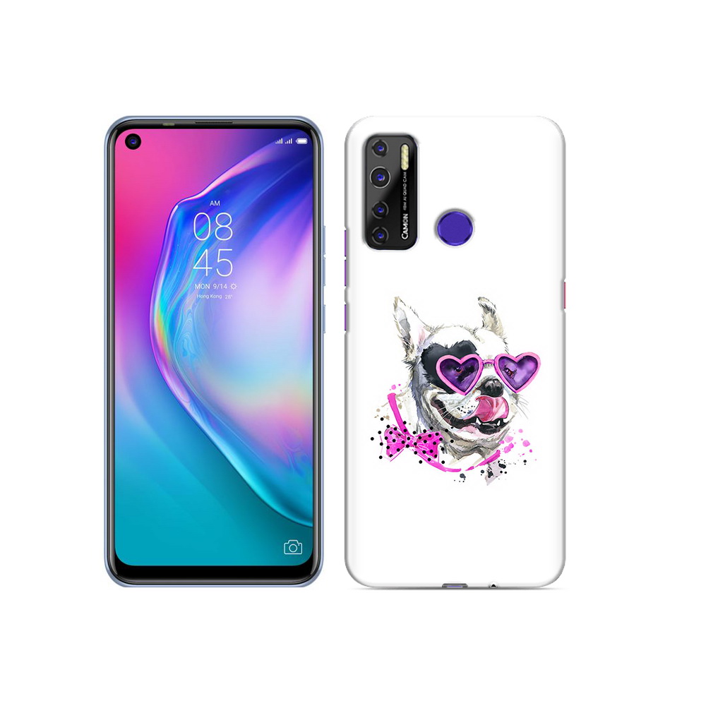 

Чехол MyPads Tocco для Tecno Camon 15 акварельный пёс, Прозрачный, Tocco