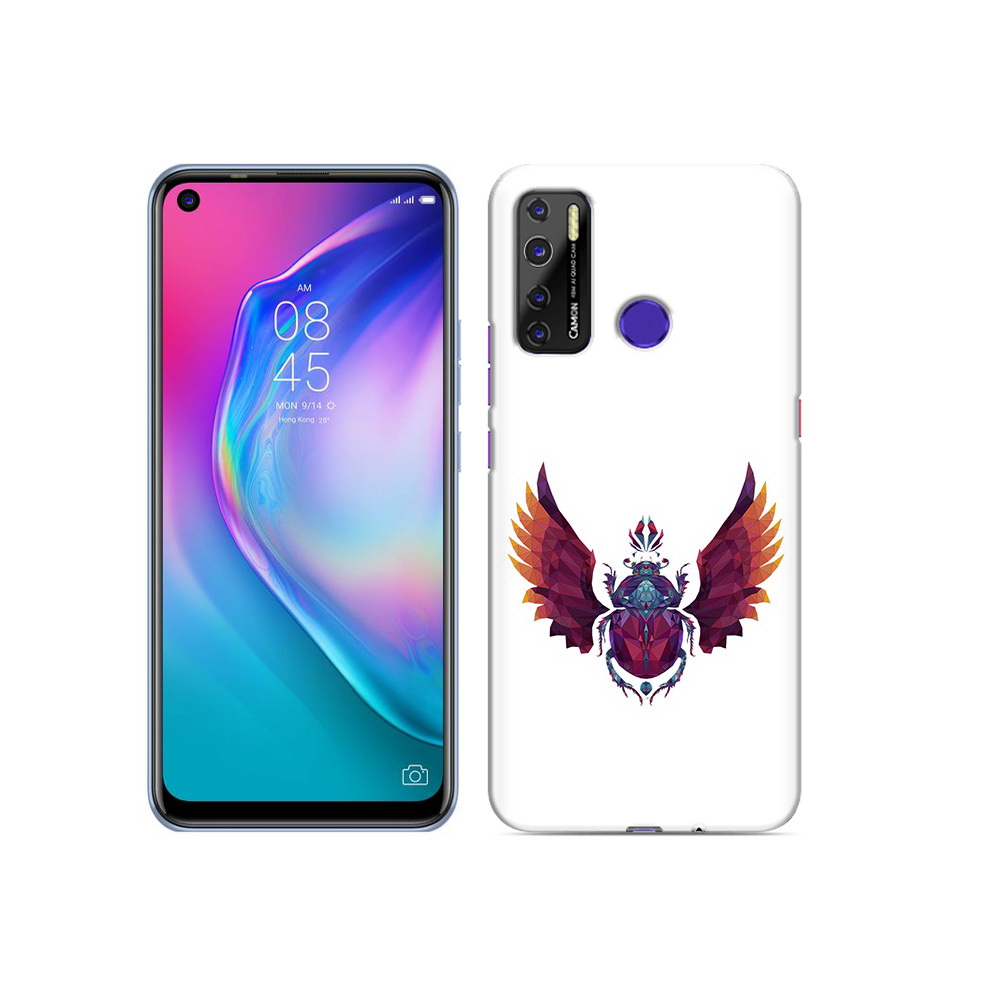 

Чехол MyPads Tocco для Tecno Camon 15 алмазный скоробей, Прозрачный, Tocco