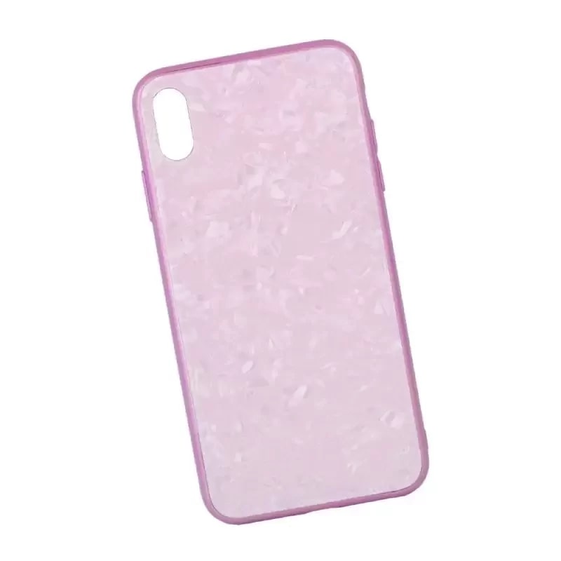 фото Чехол proda glass case для iphone xs max pink