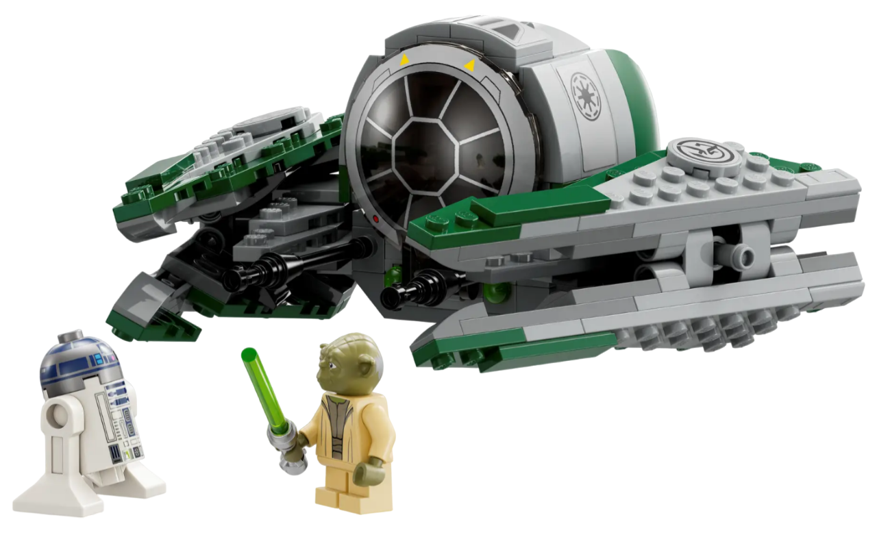 Конструктор Lego Star Wars Джедайский истребитель Йоды, 253 детали, 75360