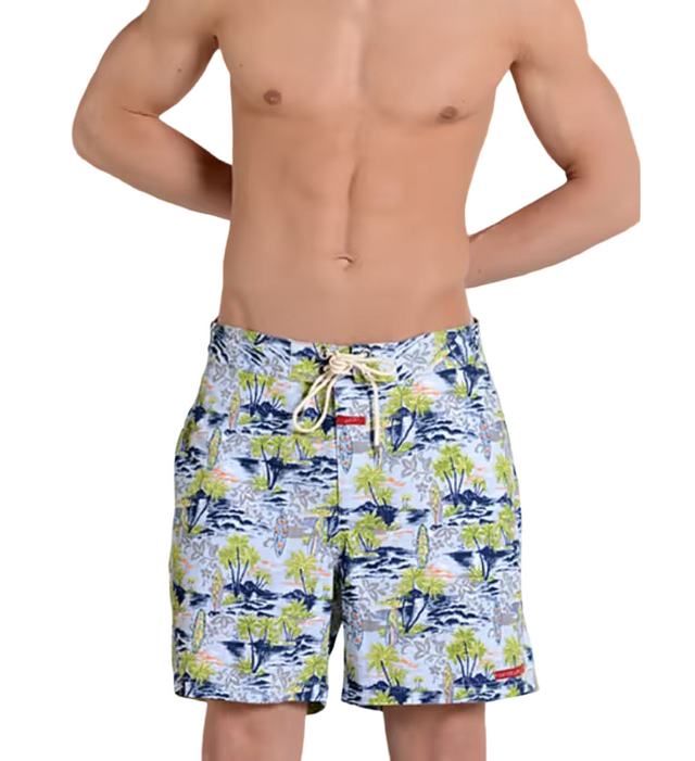 

Бордшорты мужские Hom 07461cM9 разноцветные M, Разноцветный, 07461cM9
