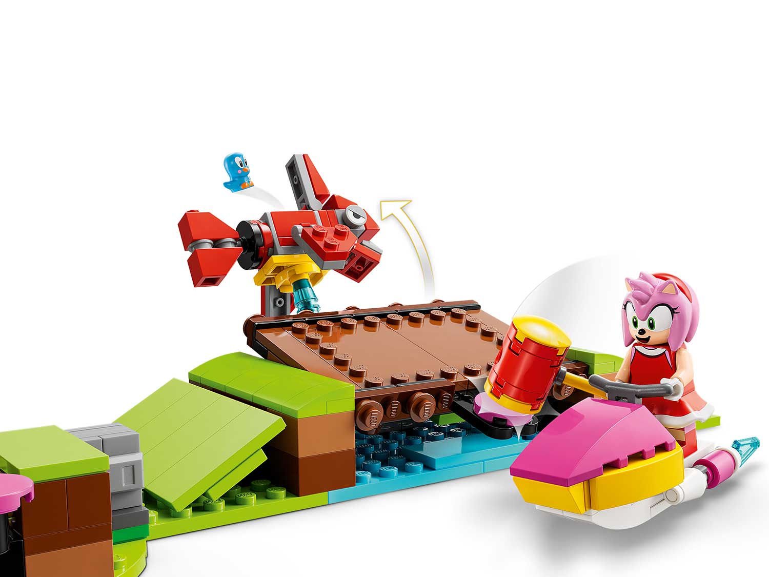 Конструктор Lego Sonic the Hedgehog Испытание Зоны Зеленого холма Соника, 76994