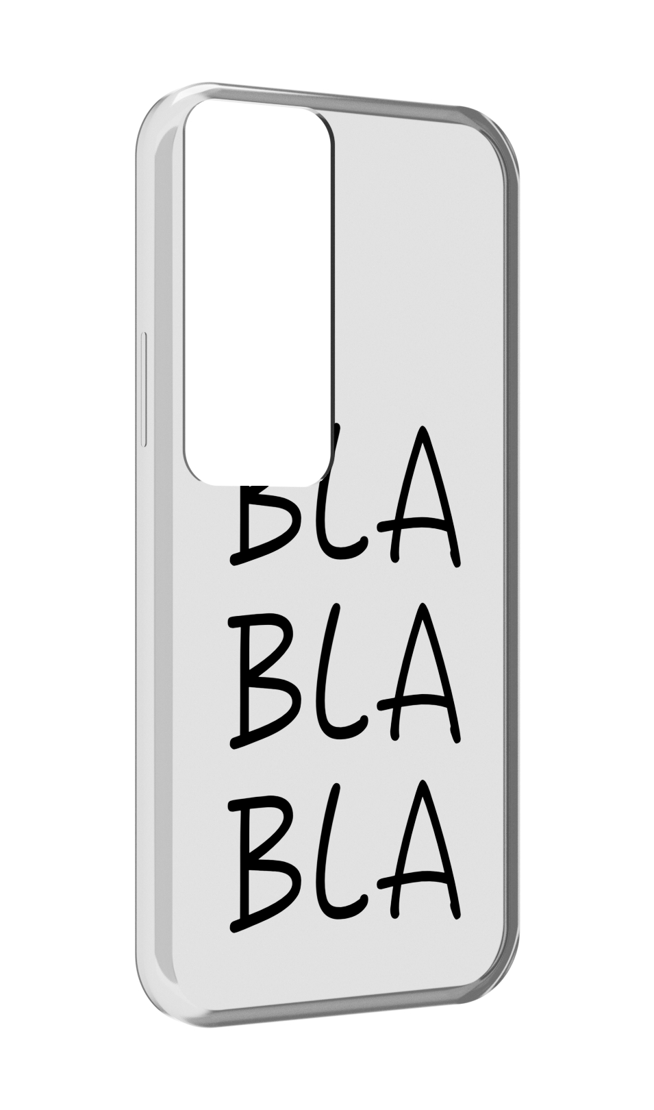 

Чехол MyPads Bla-Bla для Tecno Pova Neo 2, Прозрачный, Tocco