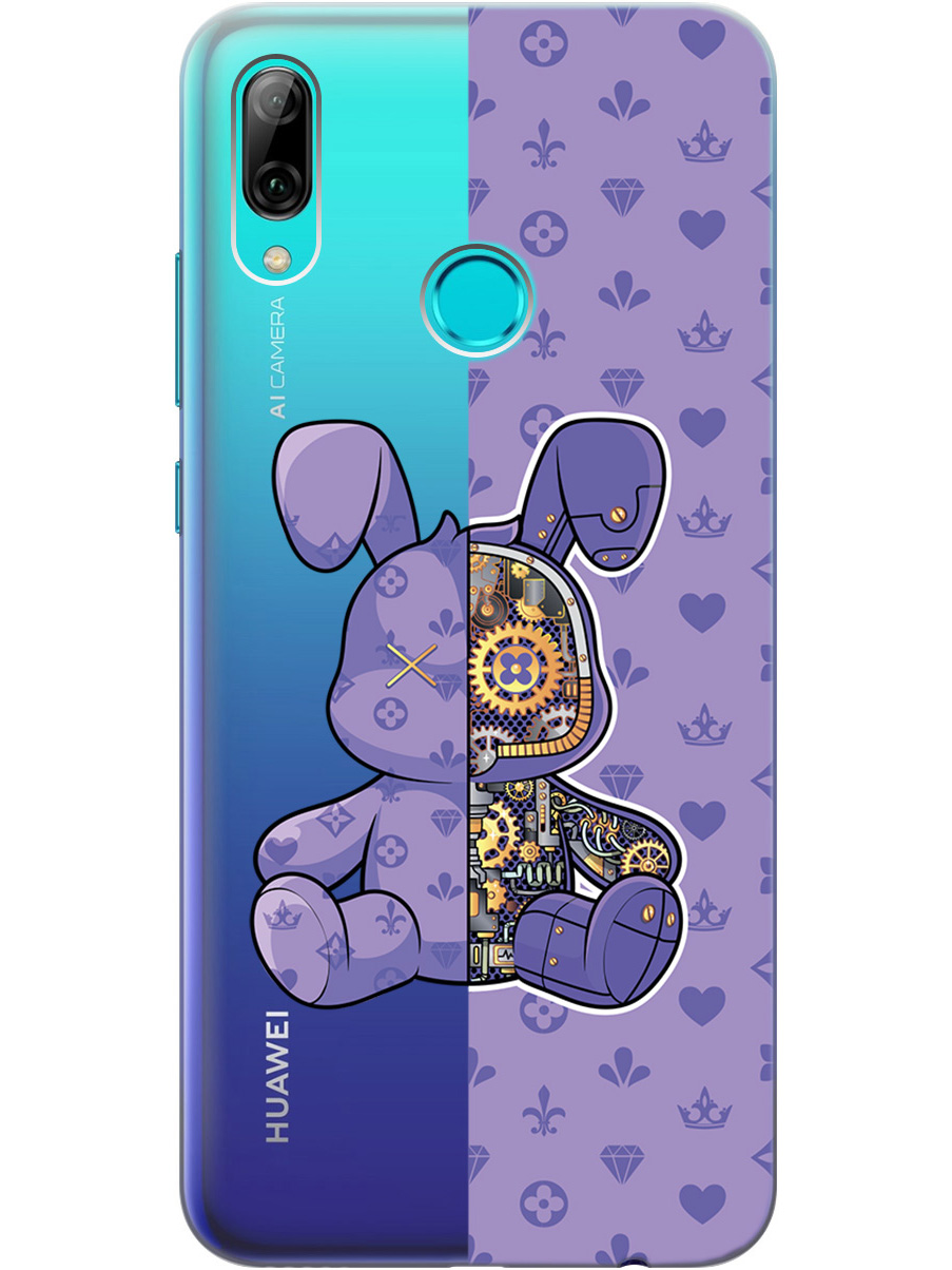 

Силиконовый чехол на Honor 10 Lite / Huawei P Smart (2019) с принтом прозрачный 790007, Фиолетовый;прозрачный, 720145871
