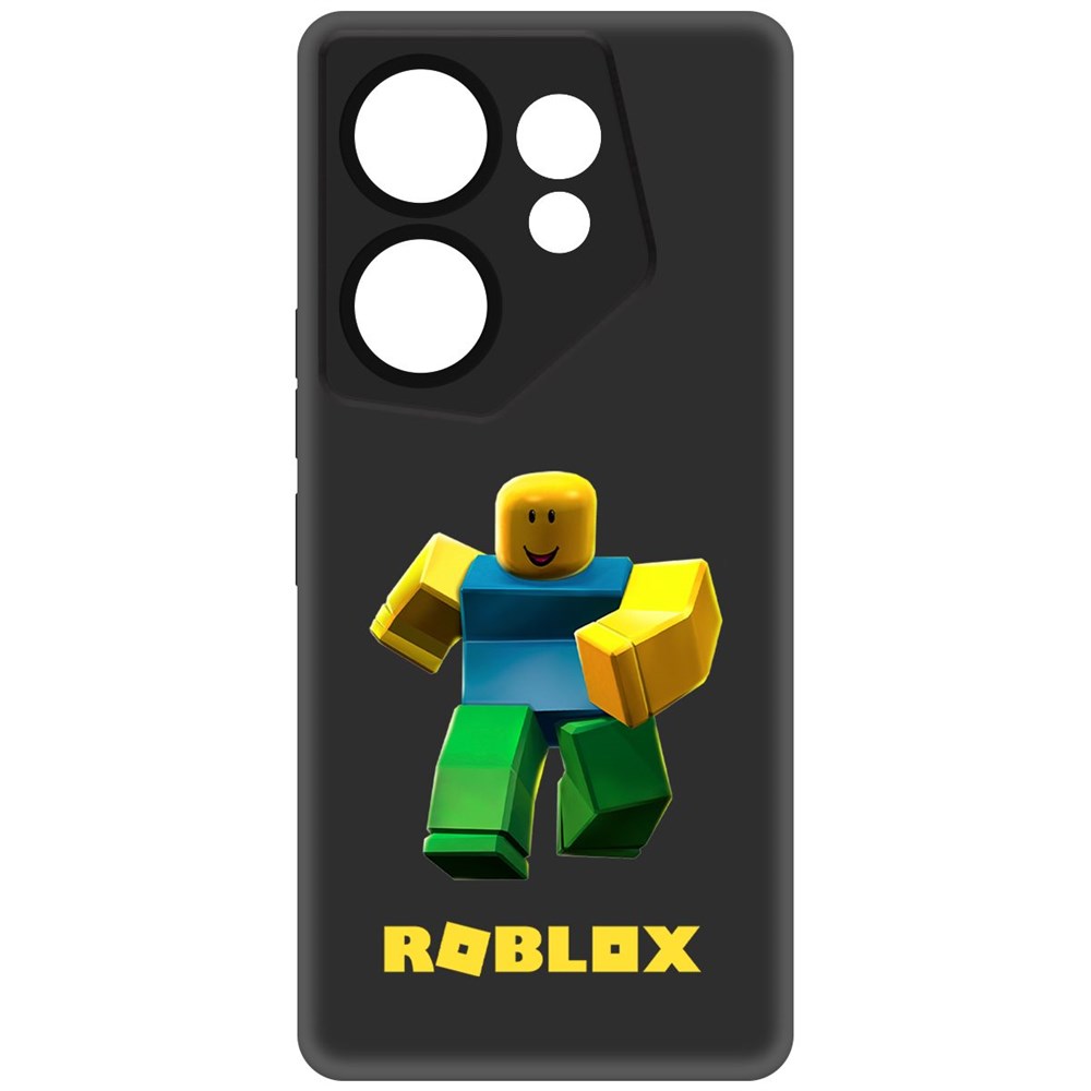 

Чехол-накладка Krutoff Soft Case Roblox-Классический Нуб для Tecno Camon 20 Premier черный