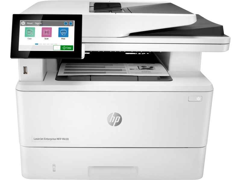 

Лазерное МФУ HP LaserJet Enterprise M430f Белый (3PZ55A), LaserJet Enterprise M430f