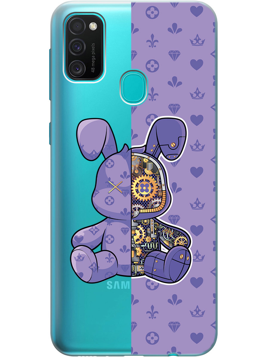 

Силиконовый чехол на Samsung Galaxy M21 / M30s с принтом прозрачный 790012, Фиолетовый;прозрачный, 723067671