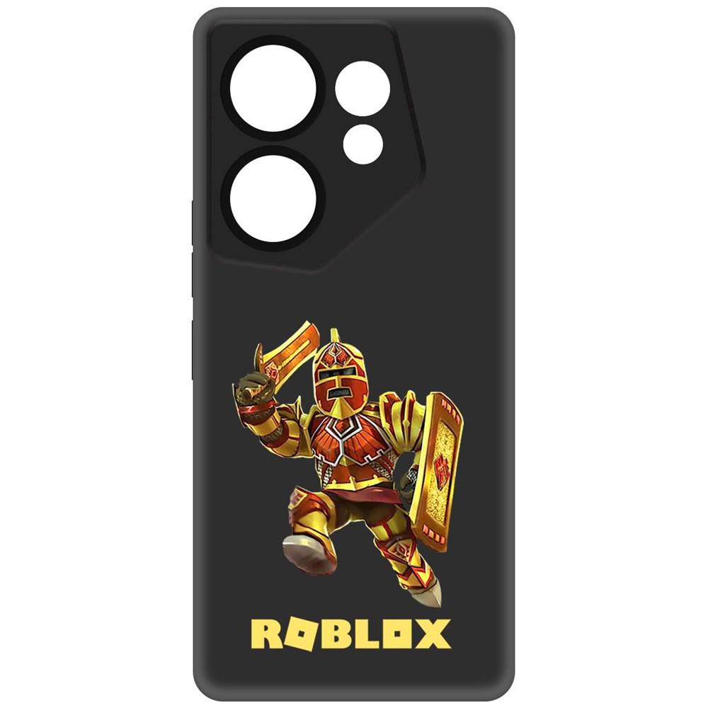 Чехол-накладка Krutoff Soft Case Roblox-Рэдклифф для Tecno Camon 20 Premier черный