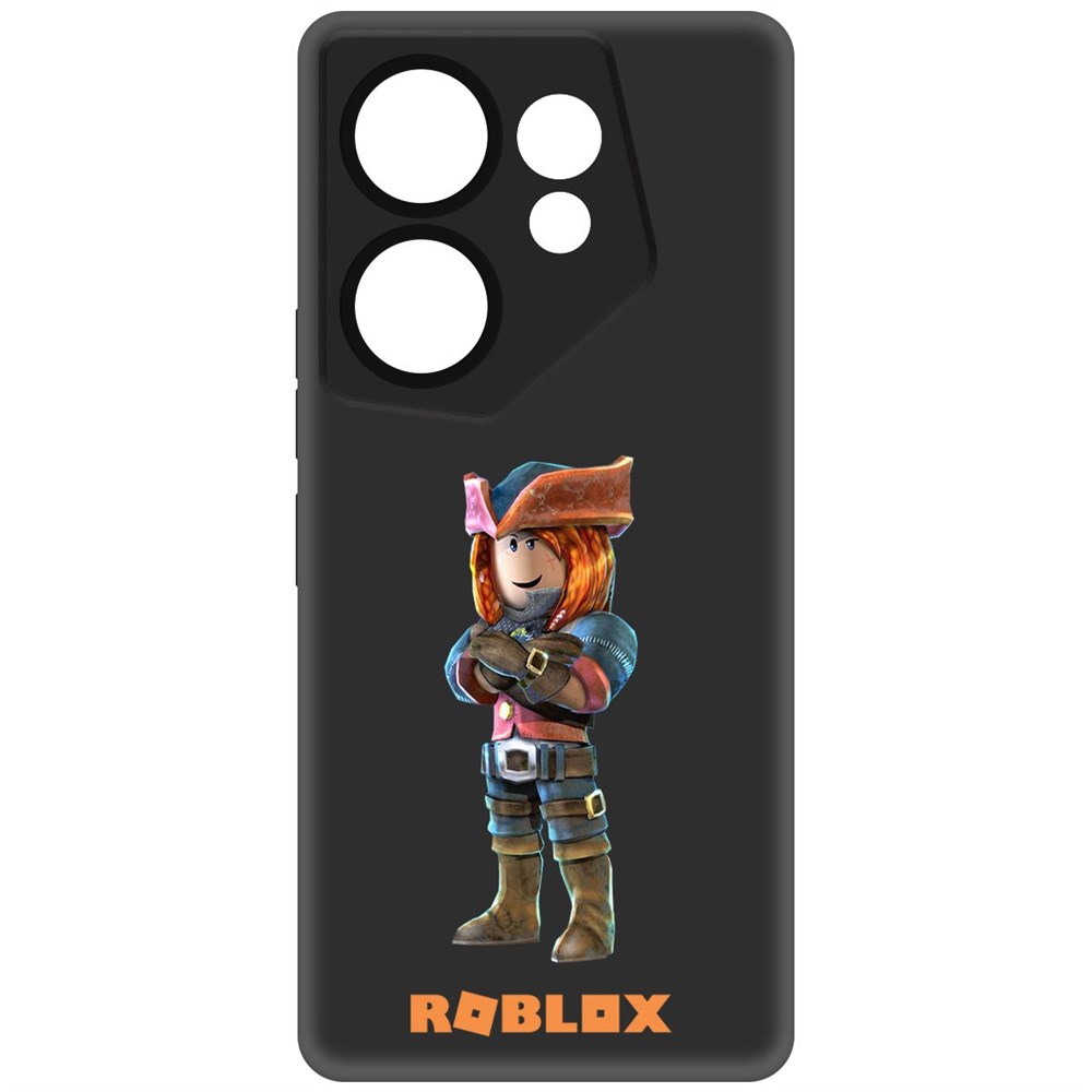 

Чехол-накладка Krutoff Soft Case Roblox-Эзебель для Tecno Camon 20 Premier черный