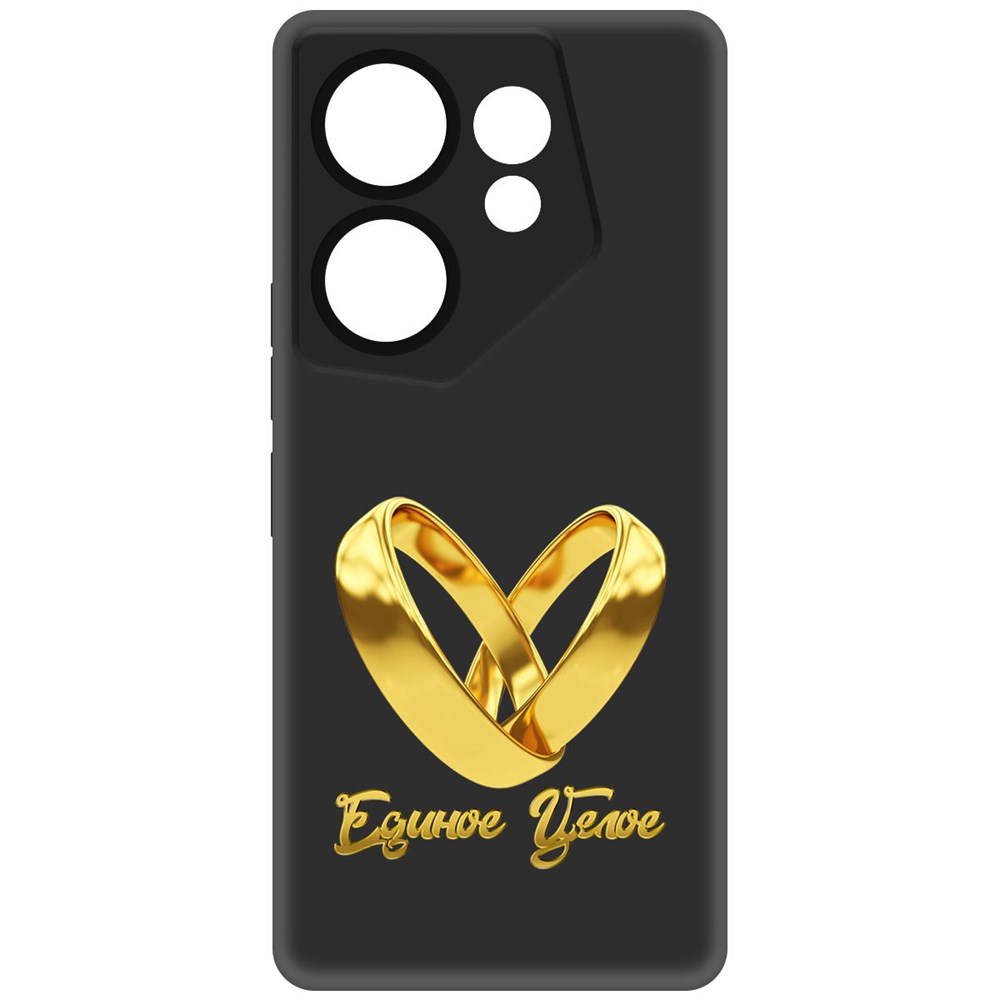 

Чехол-накладка Krutoff Soft Case Единое целое для Tecno Camon 20 Premier черный