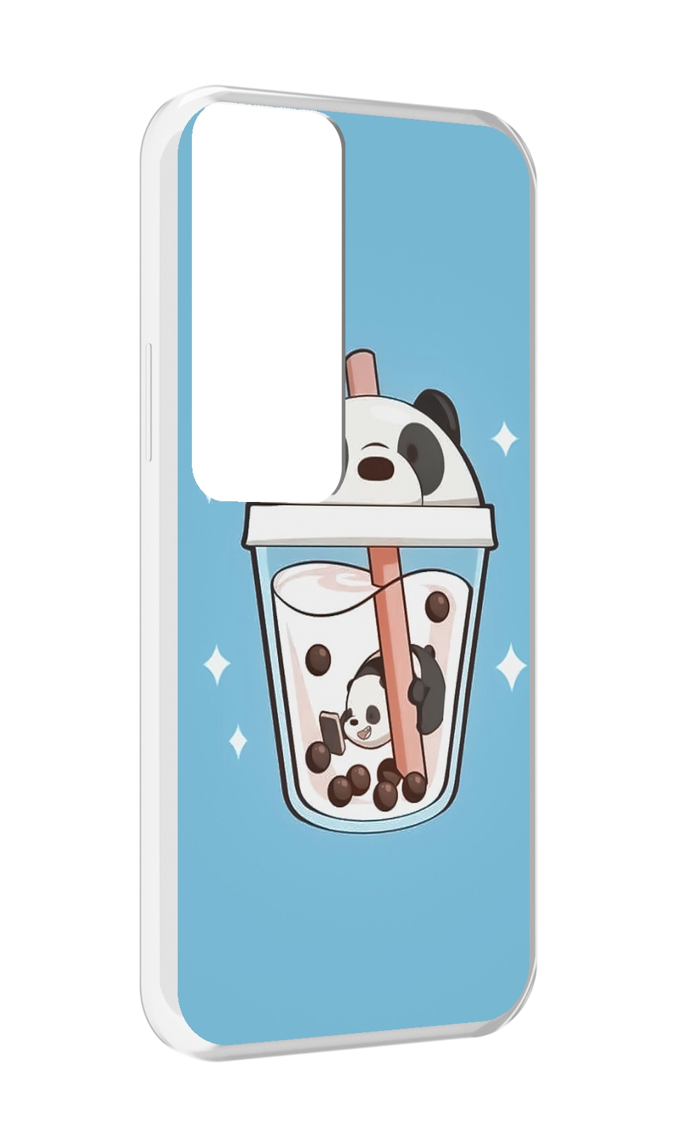 

Чехол MyPads Bubble tea для Tecno Pova Neo 2, Прозрачный, Tocco