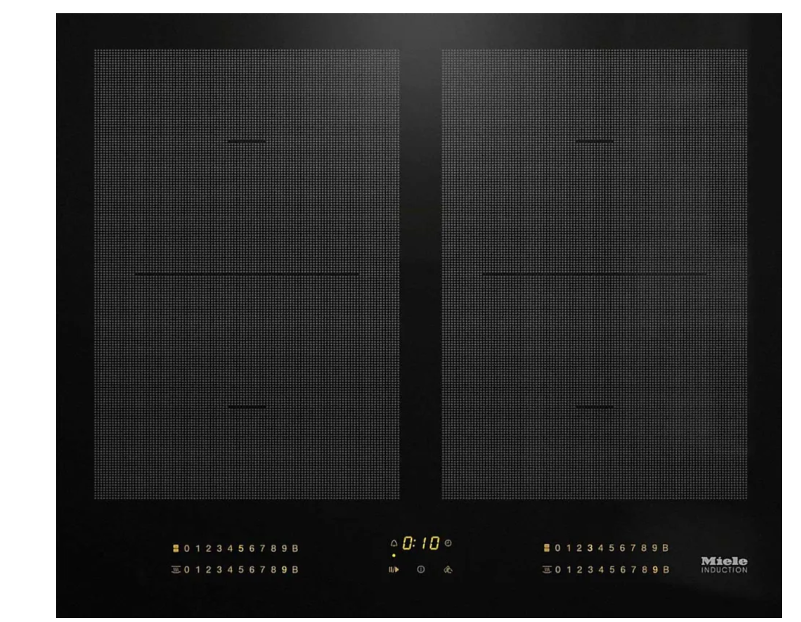 

Встраиваемая варочная панель электрическая Miele KM 7564 FL черный, KM 7564 FL