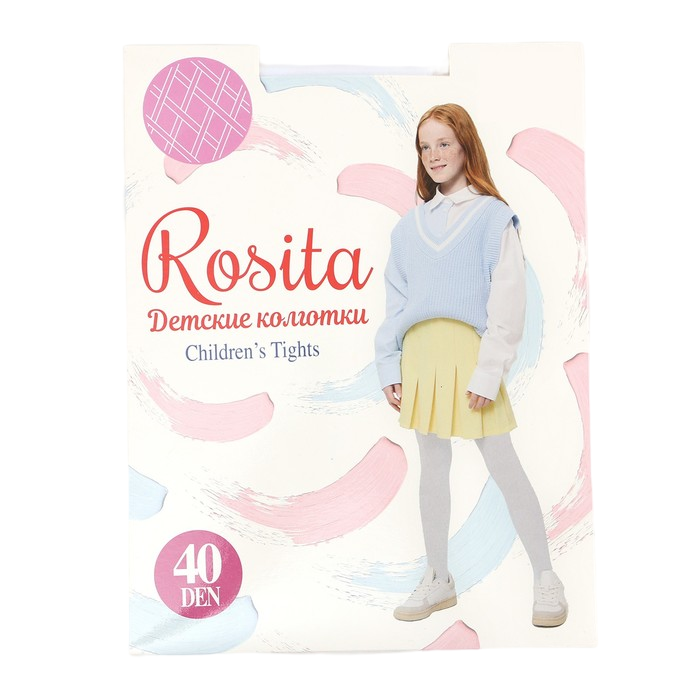 

Колготки детские Rosita 9634917, сапфир, 140, Синий, 9634917