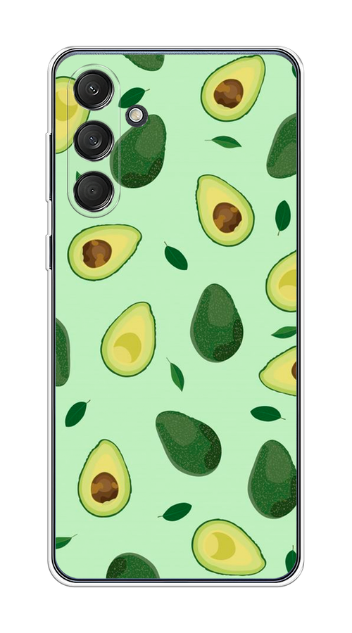 

Чехол на Samsung Galaxy M55 "Blue avocado", Коричневый;зеленый, 2109650-1