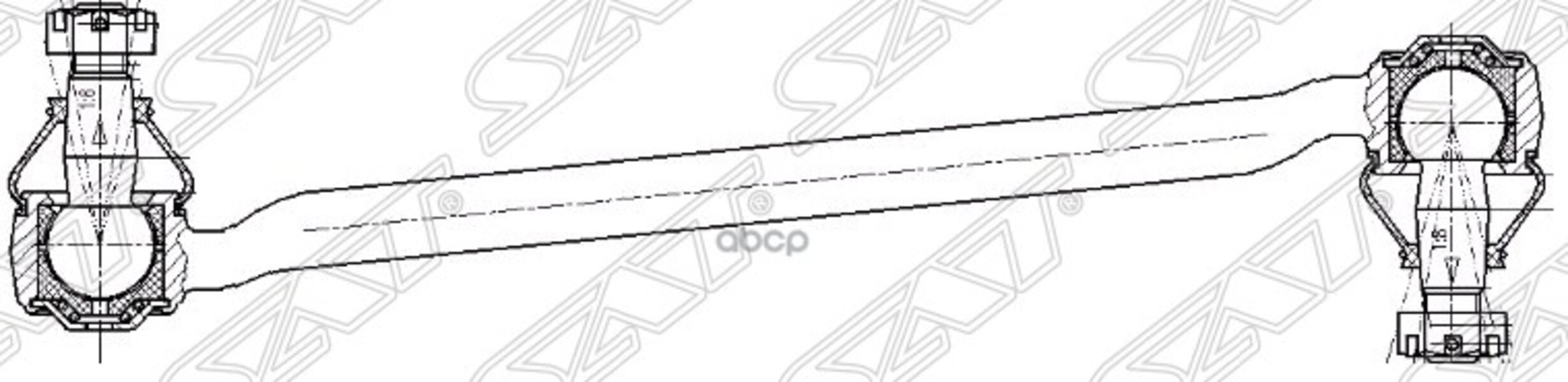 

Тяга Рулевая Nissan Atlas/Condor (F23) 92-07 Lh (левый) Sat арт. ST-48630-2T025
