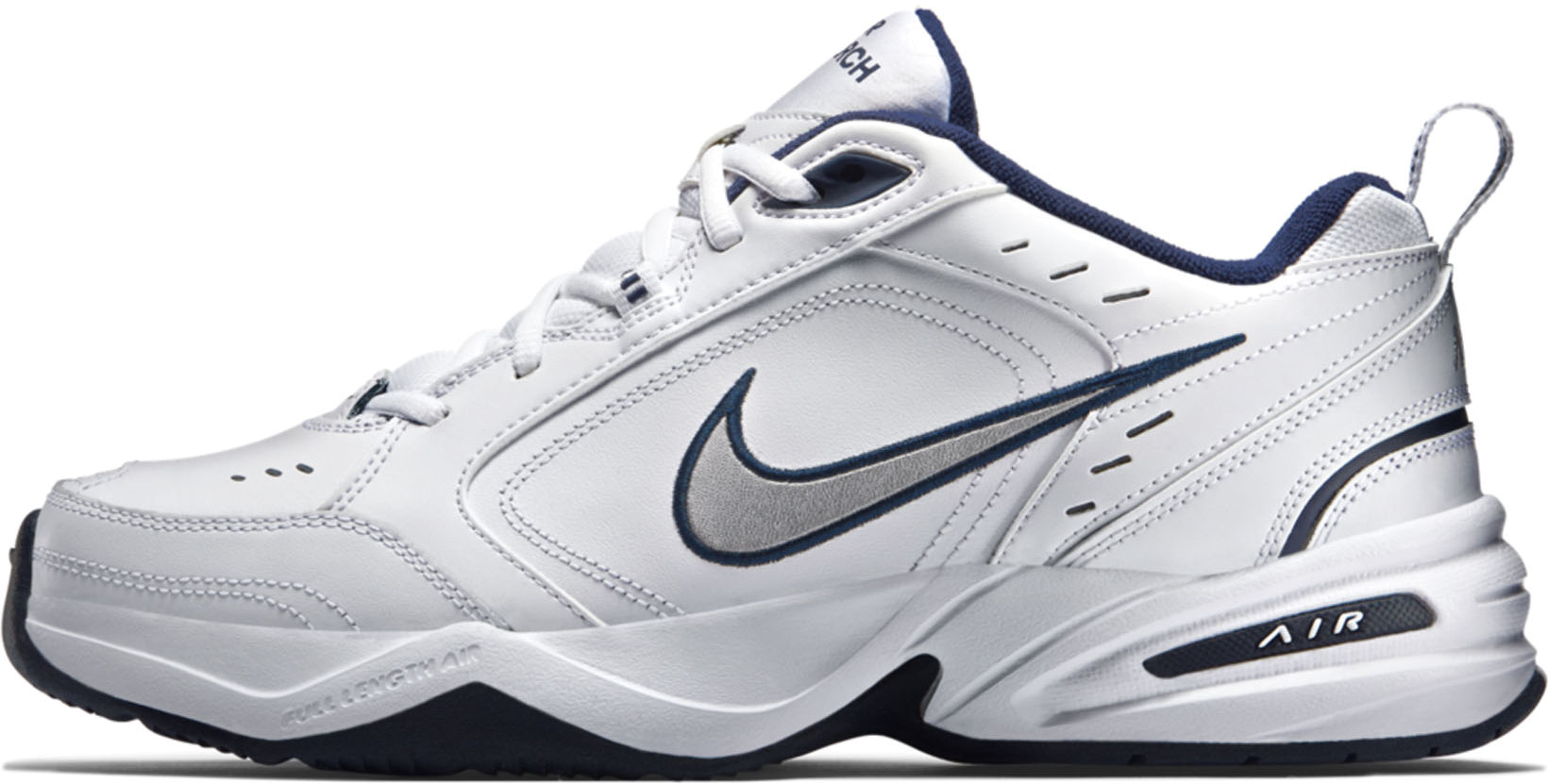 

Кроссовки мужские Nike Air Monarch Iv белые 10 US, Белый, Air Monarch Iv